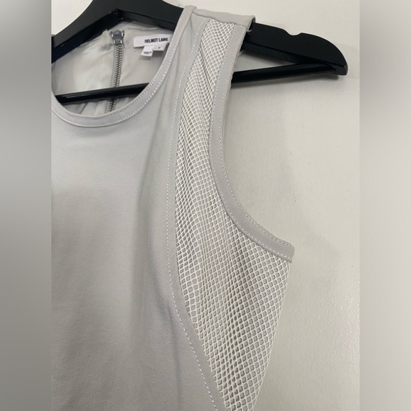 ✨ HELMUT LANG Bodycon dress with mesh detail - Picture 4 of 6